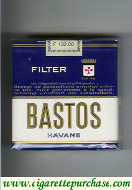 Bastos Havane cigarettes short 25 soft box